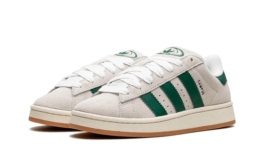 Adidas Campus 00s Crystal White Dark Green - GY0038