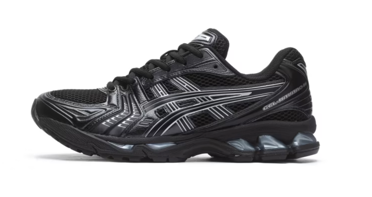 Asics Gel-Kayano 14 Black Pure Silver