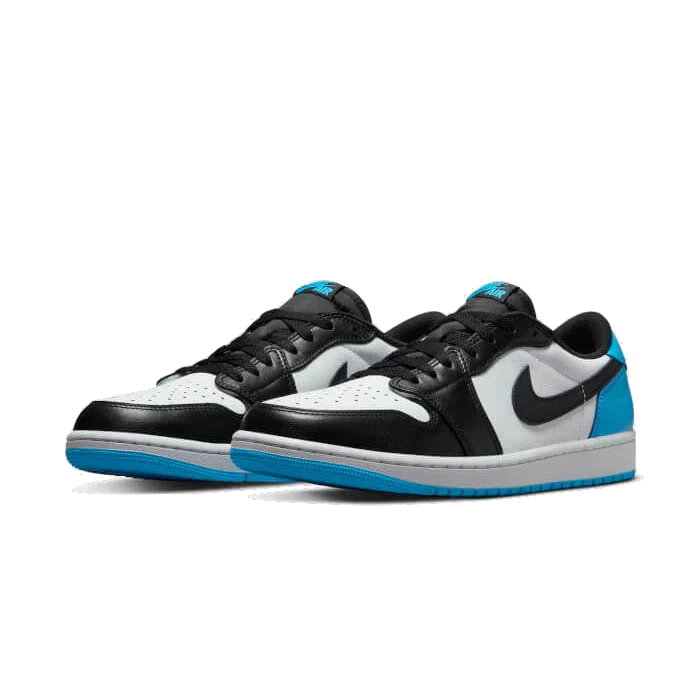 Air Jordan 1 Retro Low OG Black Dark Powder Blue - CZ0790-104