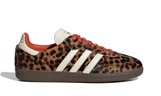 Adidas Samba OG Preloved Red Leopard - JI2734