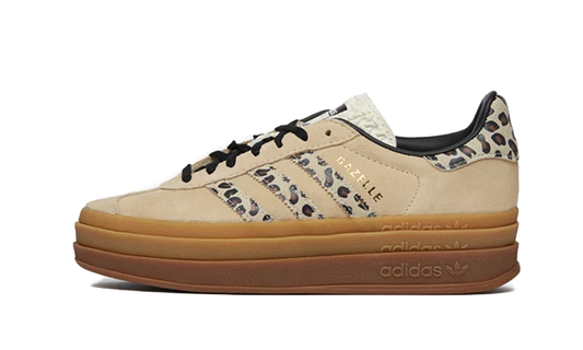 Adidas Gazelle Bold Cream Black Leopard - JI1370