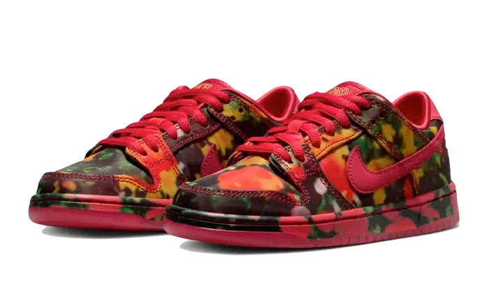 SB Dunk Low The Wizard of Oz Poppy Field - FZ1291-600
