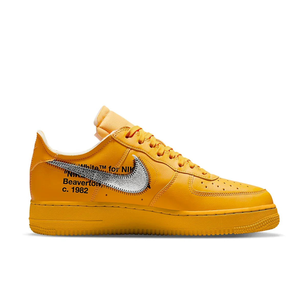 Nike Air Force 1 Low Off-White ICA University Gold - DD1876-700
