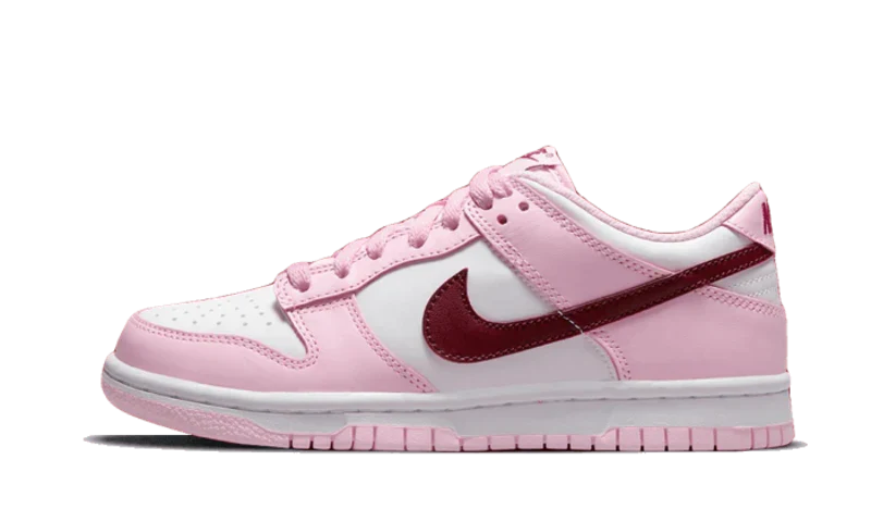 Dunk Low Pink Red White - CW1590-601