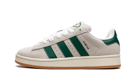 Adidas Campus 00s Crystal White Dark Green - GY0038