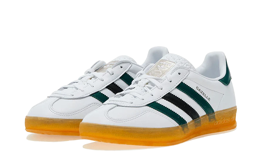 Adidas Gazelle Indoors White Green Gum - IE2957