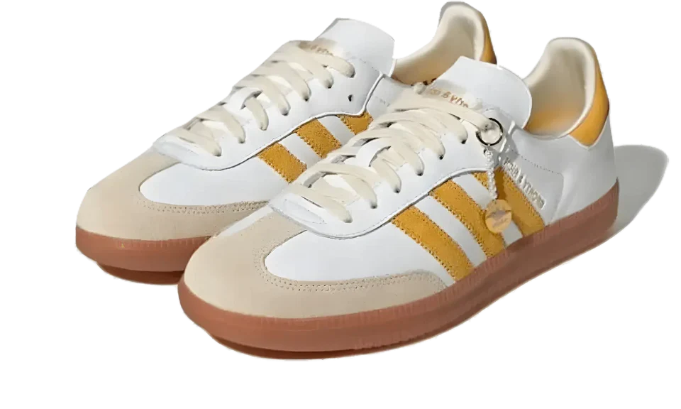Adidas Samba OG Sporty & Rich White Bold Gold - IF5661