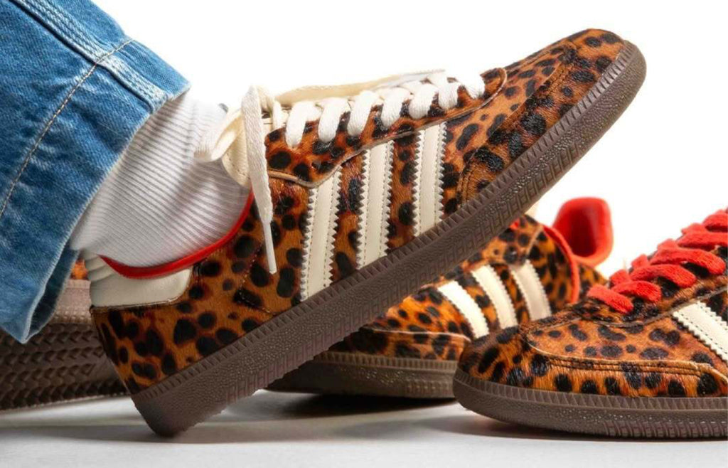 Adidas Samba OG Preloved Red Leopard - JI2734