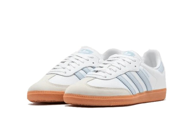 Adidas Samba OG White Halo Blue Gum - IE0877