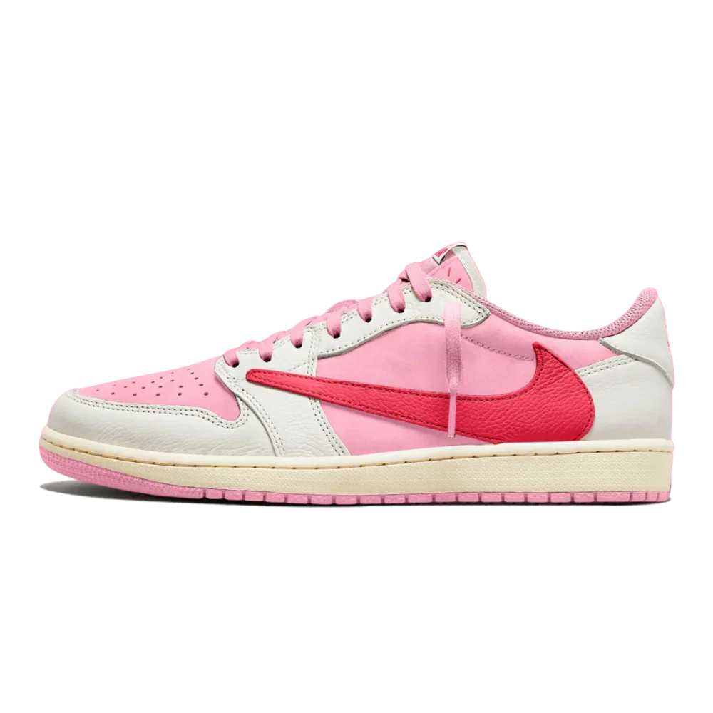 Nike Air Jordan 1 Retro Low OG SP Travis Scott Sail Tropical Pink
