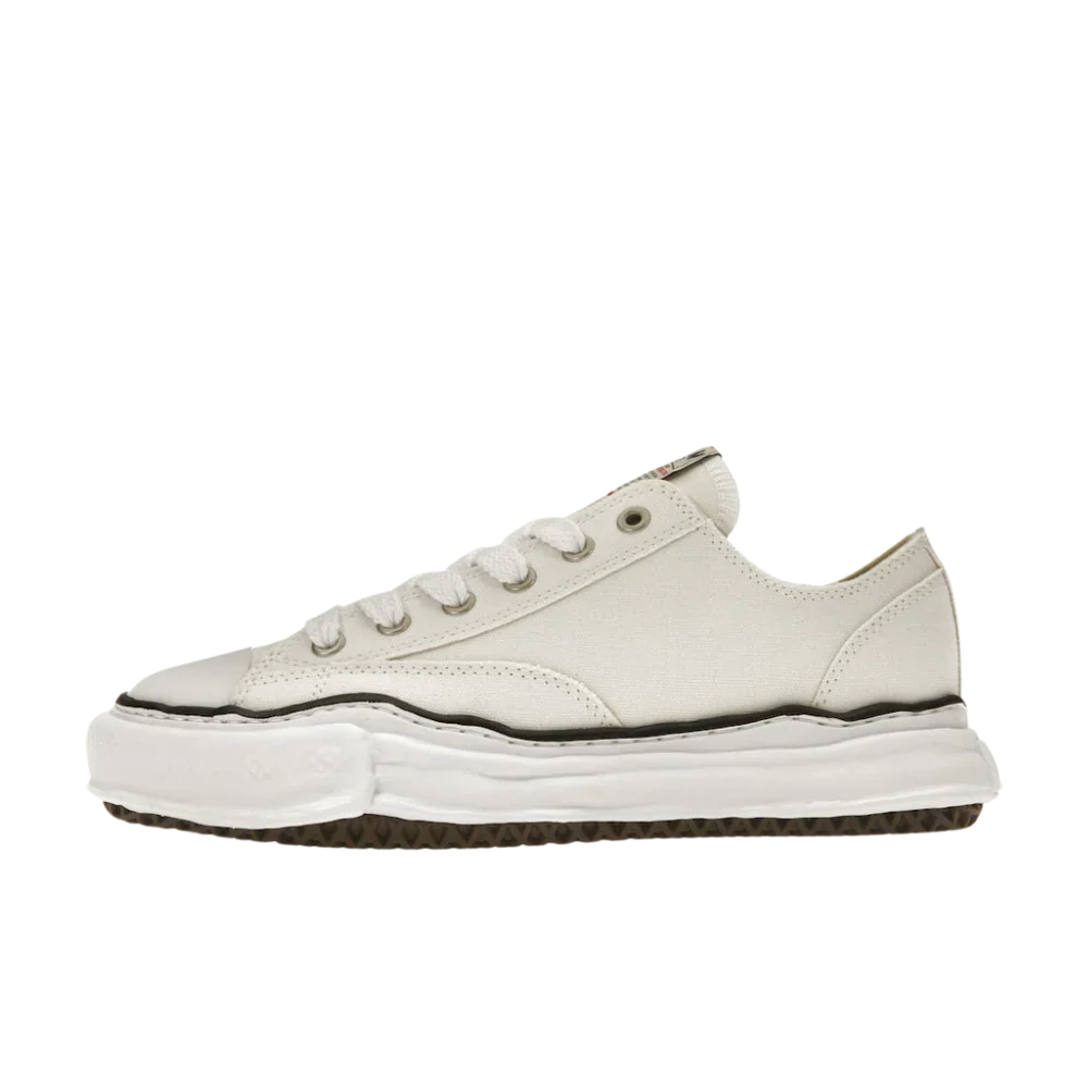 Maison Mihara Yasuhiro Peterson OG Sole Canvas Low White - A01FW702-WHT