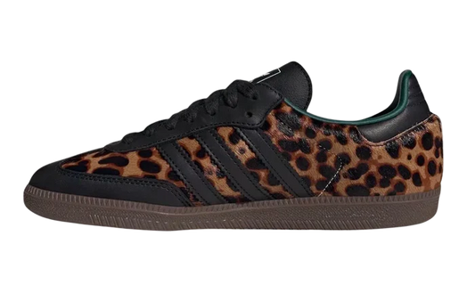 Adidas Samba OG Black Green Leopard - JI2735
