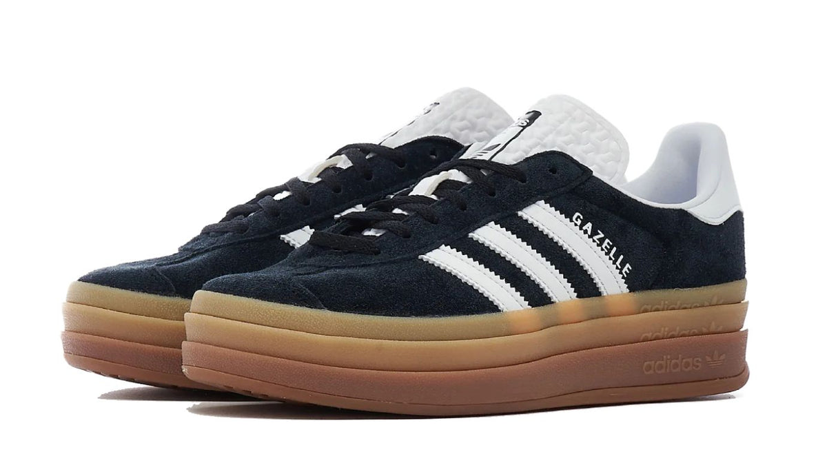Adidas Gazelle Bold Black White Gum - IE0876