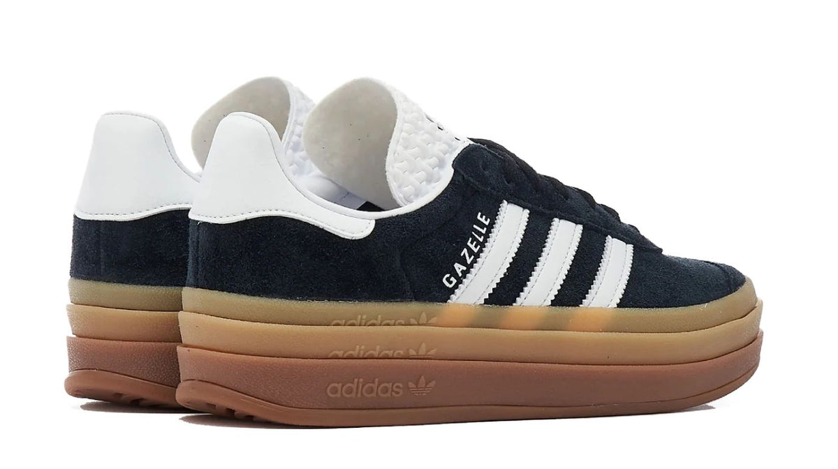 Adidas Gazelle Bold Black White Gum - IE0876