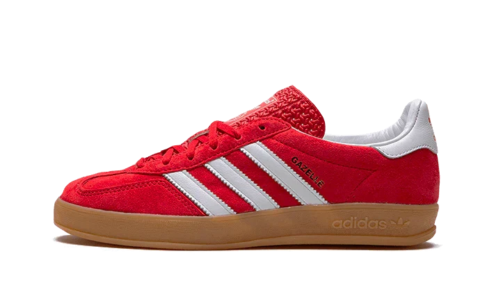 Adidas Gazelle Indoor Scarlet Cloud White - H06261