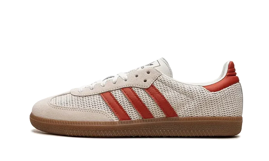 Adidas Samba OG 'Crystal White Preloved Red'