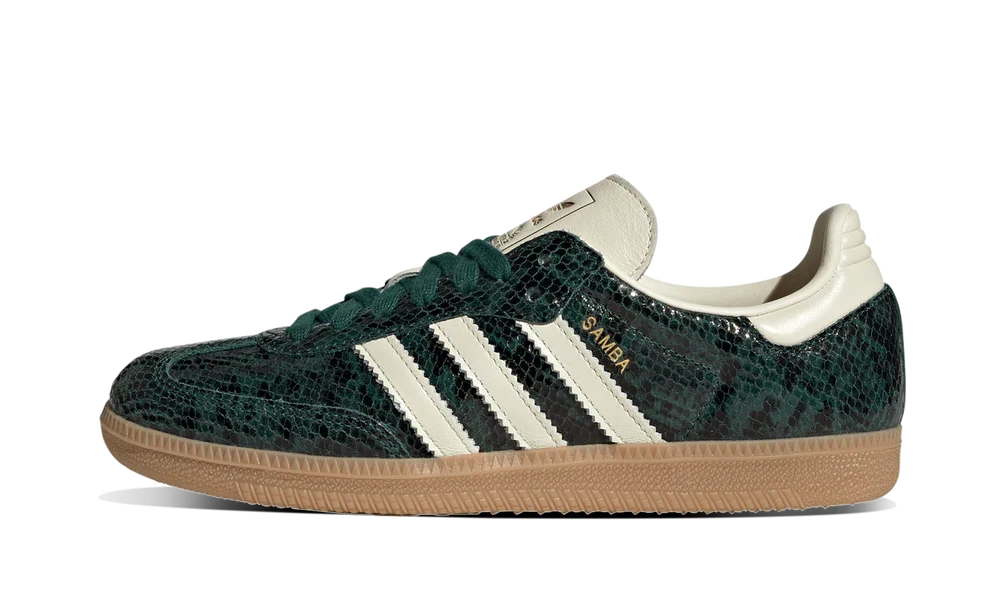 Adidas Samba OG Snakeskin Collegiate Green (Women's)