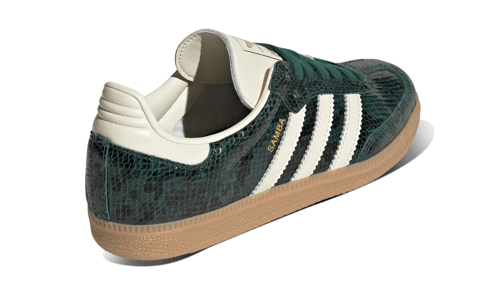 Adidas Samba OG Snakeskin Collegiate Green (Women's)