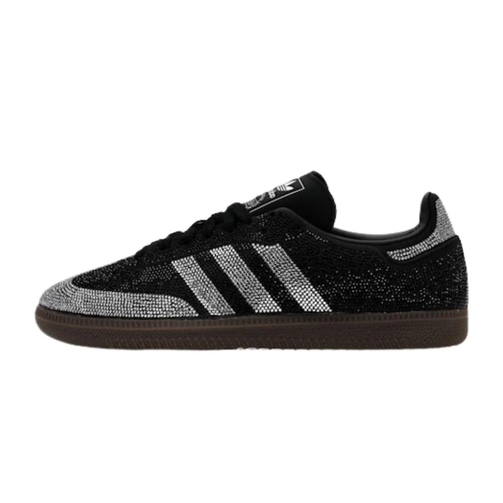 adidas Samba OG Rhinestone Black Silver