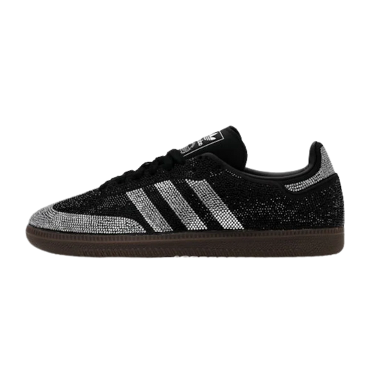 adidas Samba OG Rhinestone Black Silver