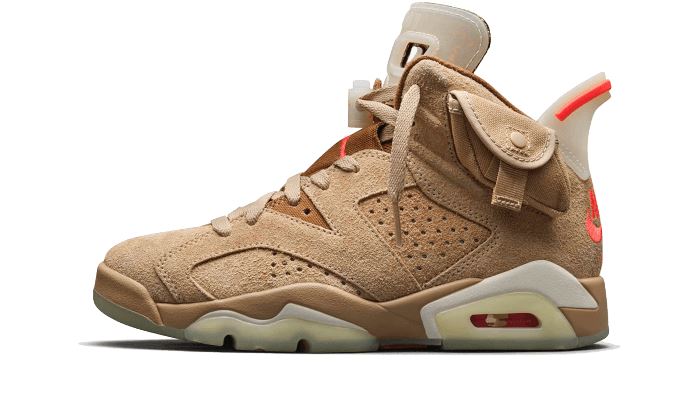 Air Jordan 6 Retro Travis Scott British Khaki - DH0690-200