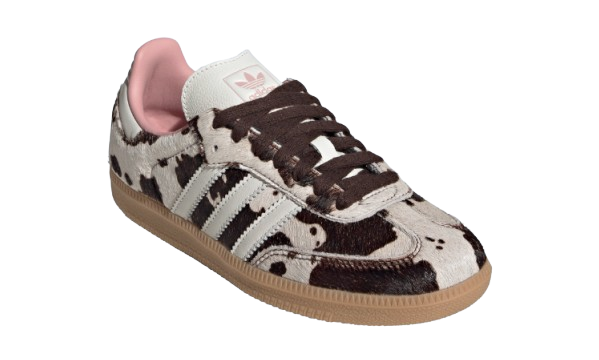 Adidas Samba Cow Print - Animal Print - Vaca - JR1256