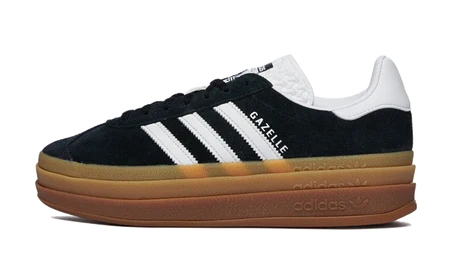 Adidas Gazelle Bold Black White Gum - IE0876