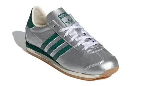 Adidas Country OG Silver Metallic Cream White - IE8412