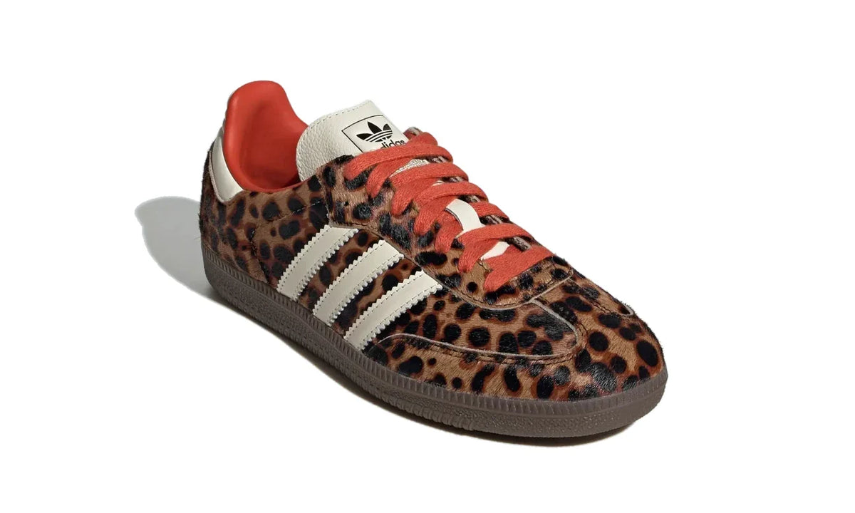 Adidas Samba OG Preloved Red Leopard - JI2734