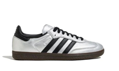 Adidas Samba OG Silver Black Gum - JI4218