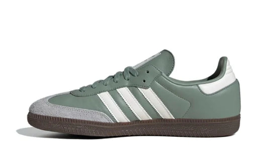 Adidas Samba OG Silver Green Chalk White - JI1866