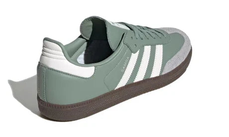Adidas Samba OG Silver Green Chalk White - JI1866