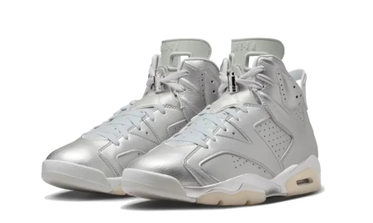 Air Jordan 6 Retro PSG Paris Saint-Germain Silver