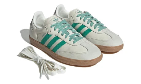 Adidas Samba Off White Court Green - JI3906