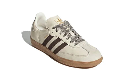 Adidas Samba OG Off White Dark Brown - JS3181