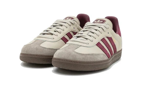 Adidas Samba OG Putty Grey Maroon - ID1482