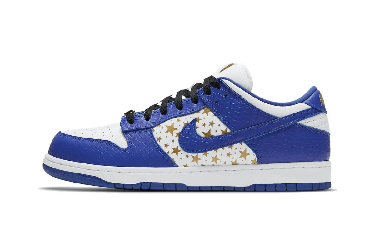 Nike SB Dunk Low Supreme Stars Hyper Royal - DH3228-100