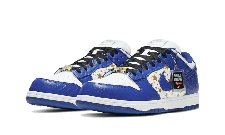 Nike SB Dunk Low Supreme Stars Hyper Royal - DH3228-100