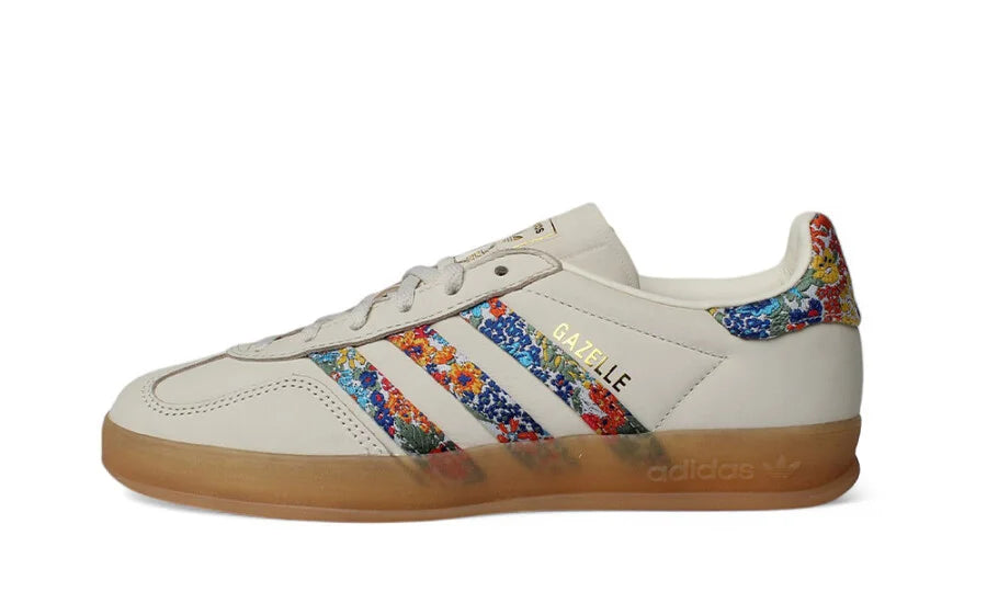 Adidas Gazelle Indoor Liberty London Floral Embroidery Stripes - JH7370