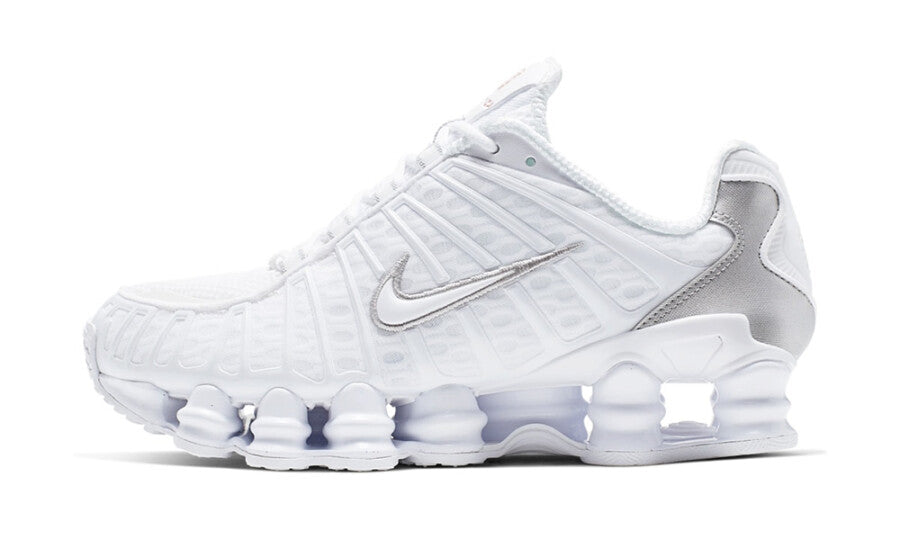 Nike Shox TL White Metallic Silver