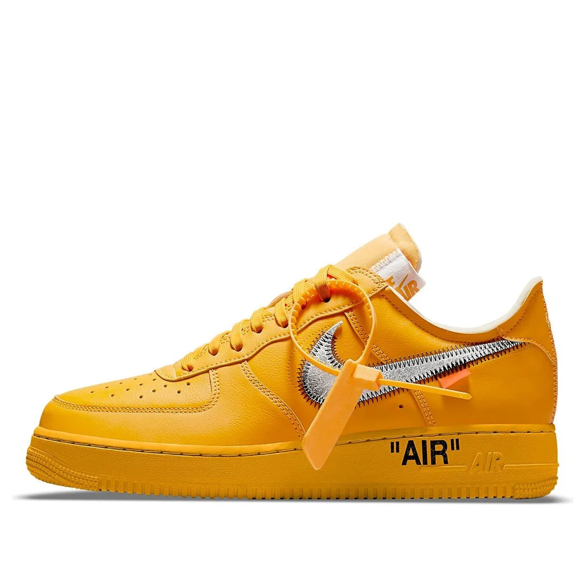 Nike Air Force 1 Low Off-White ICA University Gold - DD1876-700