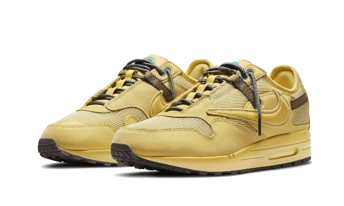 Nike Air Max 1 Travis Scott Cactus Jack Saturn Gold - DO9392-700
