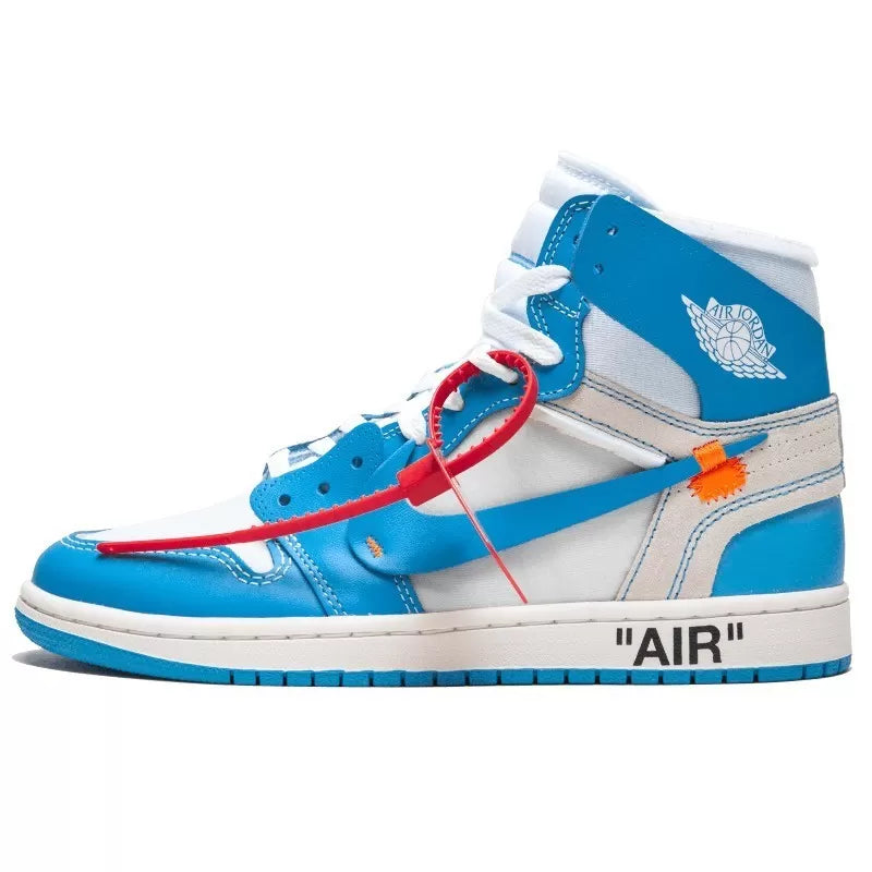 Air Jordan 1 Retro High Off-White University Blue UNC - AQ0818-148