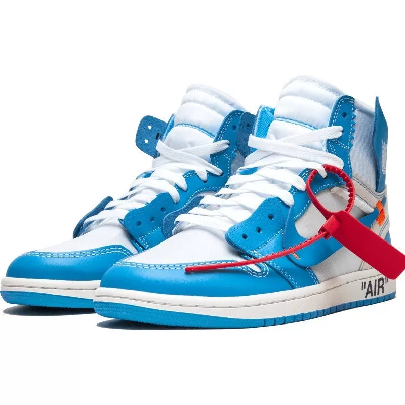 Air Jordan 1 Retro High Off-White University Blue UNC - AQ0818-148