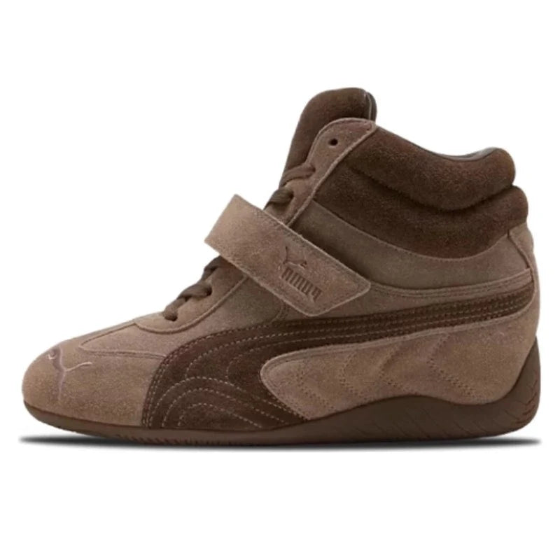 Puma Speedcat Wedge Totally Taupe Chocolate (Womens)