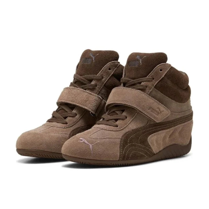 Puma Speedcat Wedge Totally Taupe Chocolate (Womens)