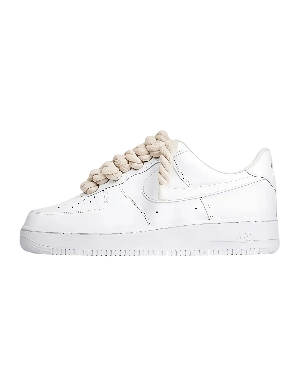 Air Force 1 Rope Laces White Cream